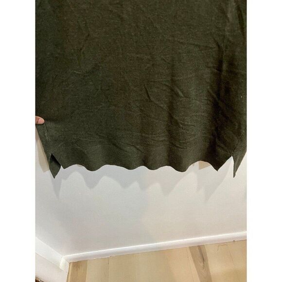 Pink Clover Women Penton Green Two Pocket Stretch Long Sleeve Open Cardigan - Picture 8 of 8